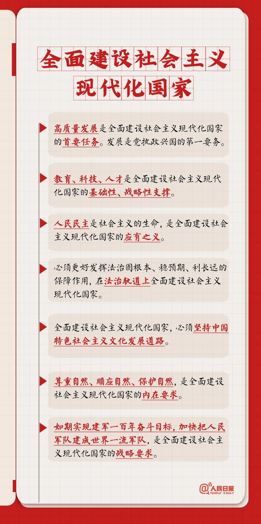 转存！党的二十大报告学习笔记