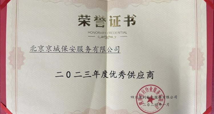 京城安保集团振安分公司2024年度荣誉汇总