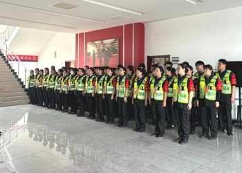 培训演练丨练就消防急救硬本领——京城安保夏季专项培训为乘客撑起“安全伞”